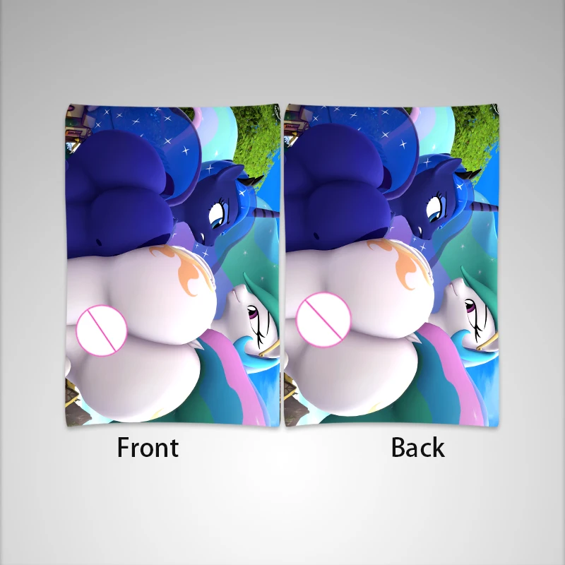 

R18 + Dakimakura аниме наволочка celestia и Luna Butt Sibling Rivalr Nsfw половина тела мультяшная наволочка с двухсторонним принтом подарки