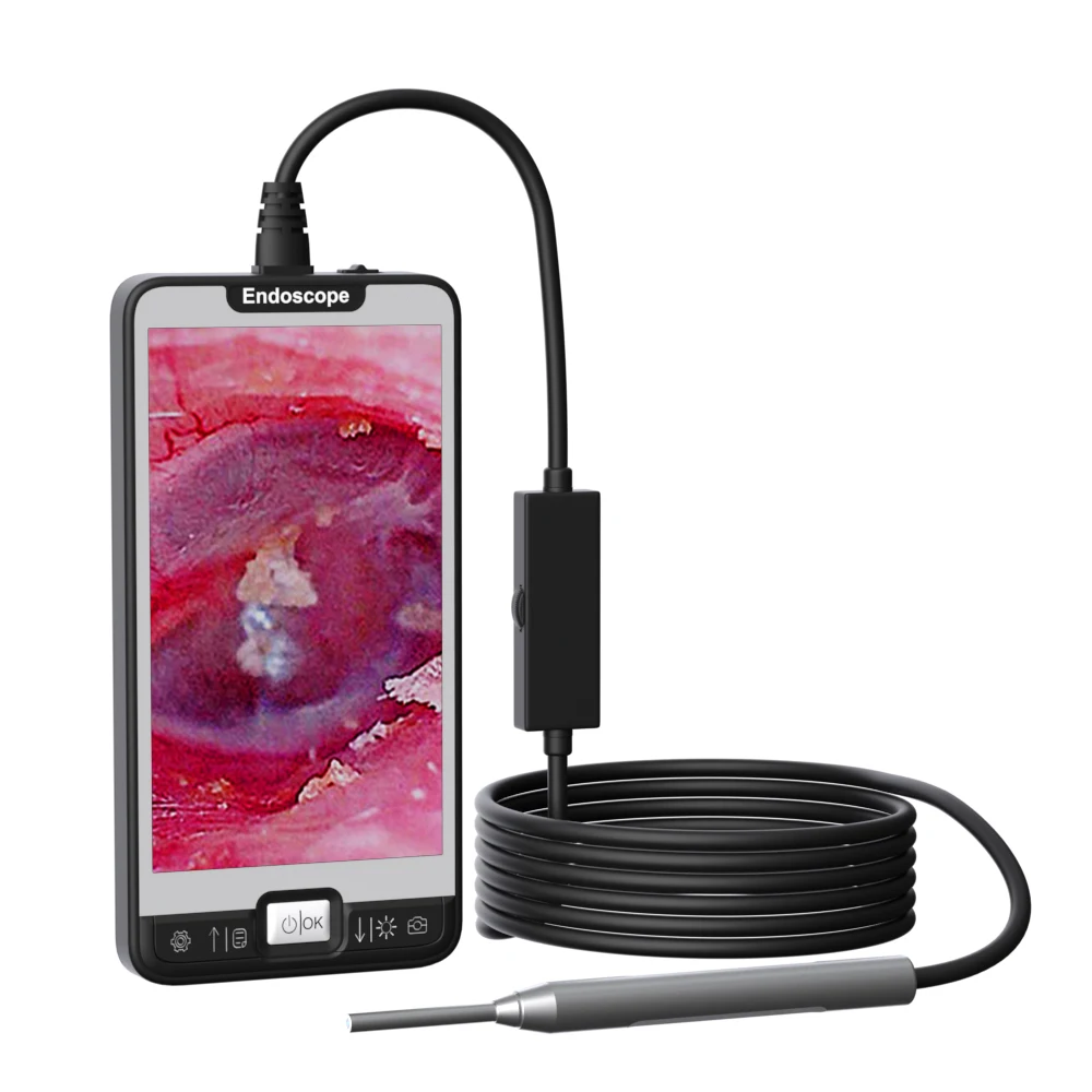 5Inch 3.9mm 720P EarPick Endoscope Camera Ear Wax Removal Otoscope Inspection Earscope Cleaner Ear Camera
