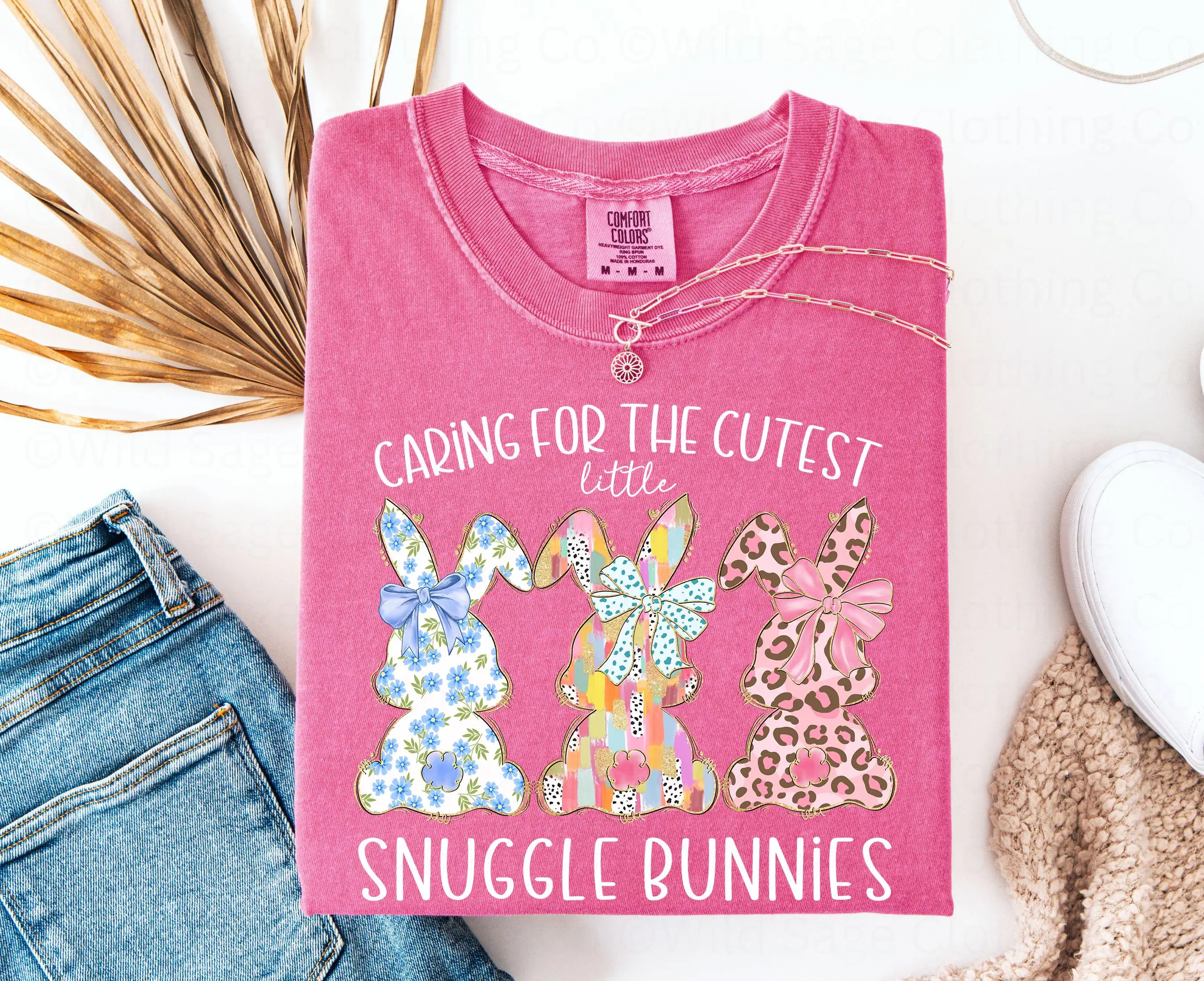 Camiseta de enfermera de conejito de Pascua, madre, bebé, Nicu, Picu pediátrico para