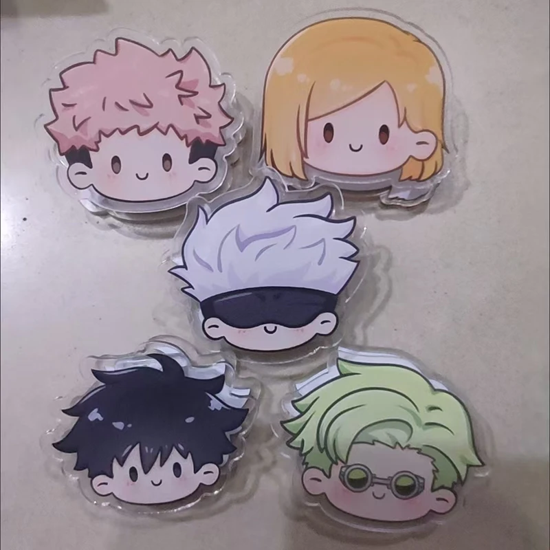 

5Pcs/Lot Anime Clip Small Clips Decoration Photo Student Stationery Paper Folder Clip Stationery Gift
