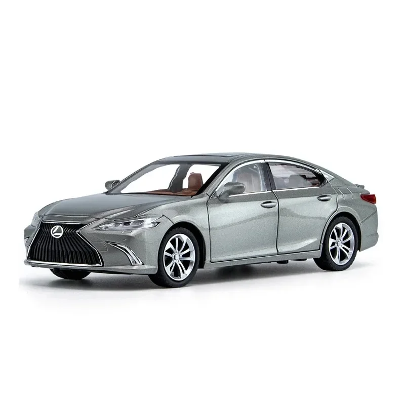 1/24 Car Model Sound And Light Pull Back Toy Car Alloy Car Model for Simulation Lexus Es300H Boy Collection Birthday Gift