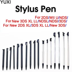 2Pcs Touch Screen Stylus Pen for New 3DS XL LL 2DS LL XL NDSL DS Lite NDSi NDS Wii U 2DS 3DS Game Control Plastic Metal