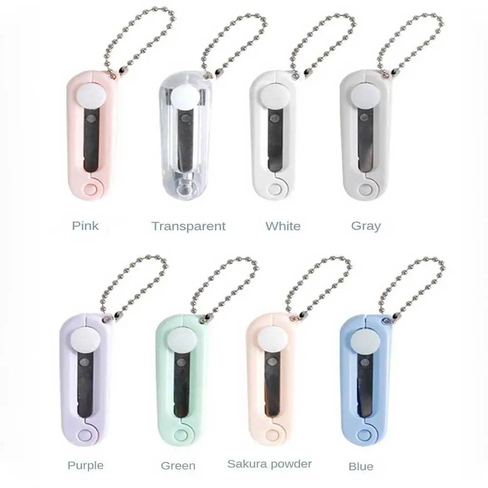 Morandi Slicer Universal Water Proof Stainless Steel Home Scissors Fold Multifunction Safety Anti-rust Tool Adjustable Mini Tool