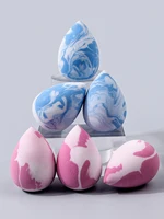 6PCS Ombre Multi-Use Makeup Sponges - Professional Face Blending Tools for Flawless Liquid/Powder & Color Cosmetics 3