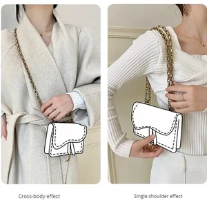 Metallketten -Schultergurt für DIY, Ersatzteile, Single, Crossbody -Taschen, Sattel, Accessoires 10 Hauptverkaufstasche Dior - №8