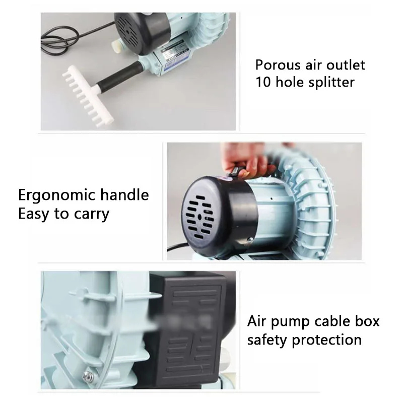 Wirbel Hochdruck gebläse HG-120/180/200/250/370 Meeres früchte Aquarium Fischteich Belüfter Belüftung pumpe