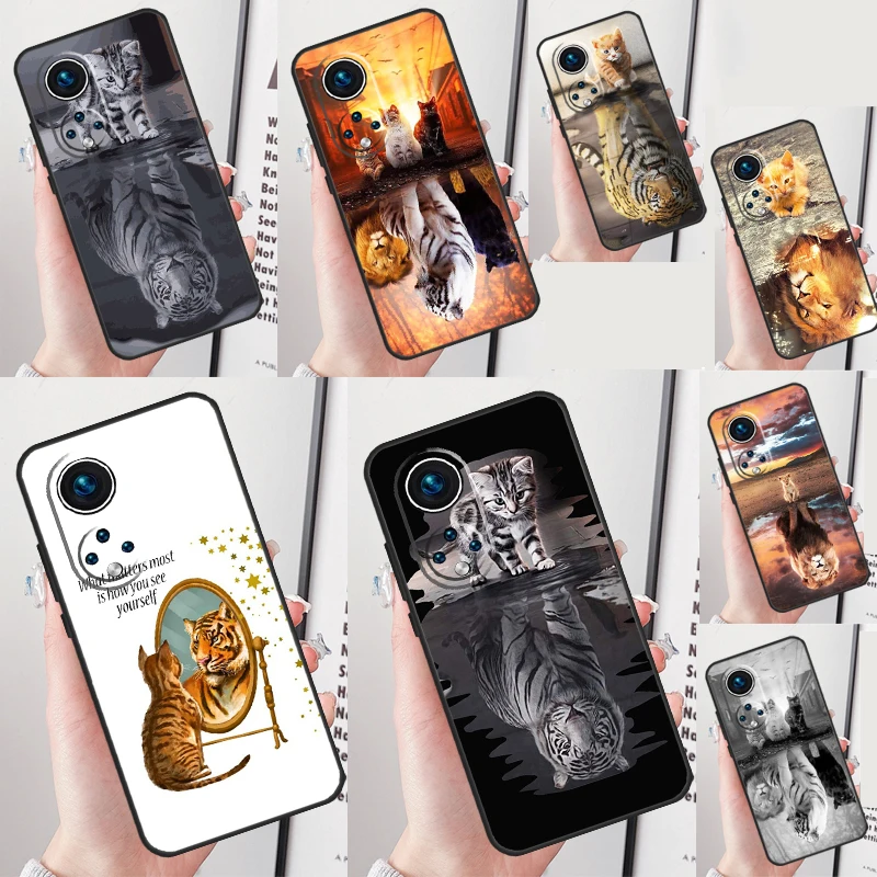 Cat Is Tiger Reflec… - image