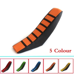Motocross Striped Soft-Grip Gripper Soft Seat Cover Rubber For KTM HUSQVARNA HONDA YAMAHA SUZUKI Motorcycle seat cushion cover