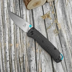 Outdoor Folding Pocket Knife 533 D2 Blade Carbon Fiber Handle EDC Multitool Utility Hunting Survival Camping Portable Knives