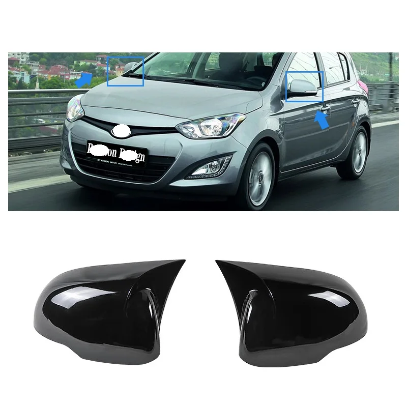 Adhesive rearview mirror cover For Hyundai I20 2012-2013