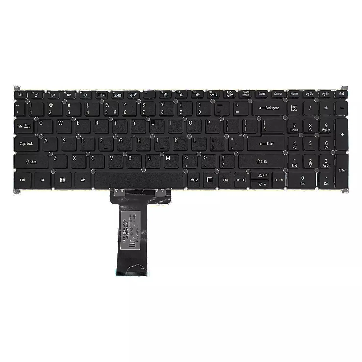 Klawiatura do laptopa US dla ACER Spin 5 SP515-51N GN Nitro NP515-51 N17W1