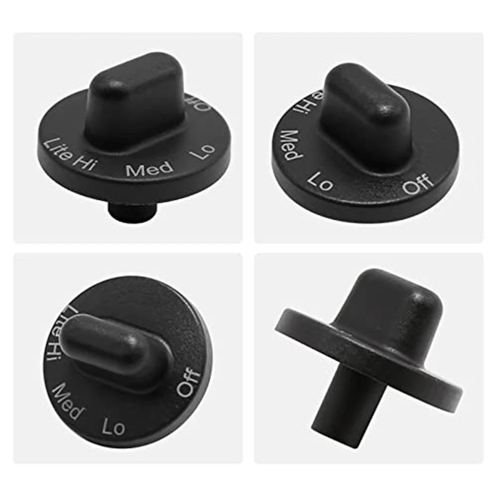 Gas Burner Control Replacement Knobs Perfectly Fits AP4088491 PS2077264 WP71001641 Models for Enhanced Cooking Control