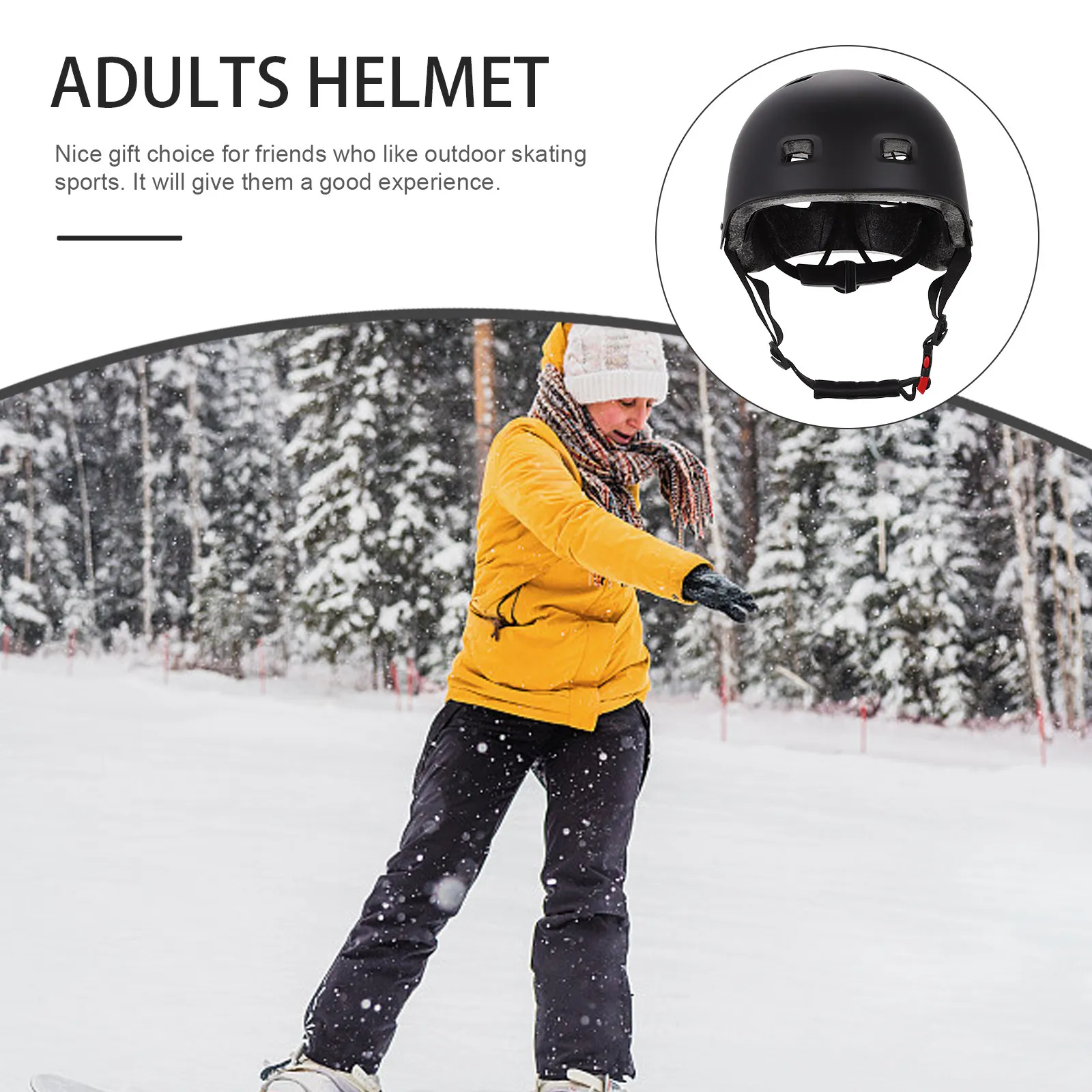 

Lightweight Durable Adults Skateboard Breathable Sports Head Protector for Roller Skating Cycling