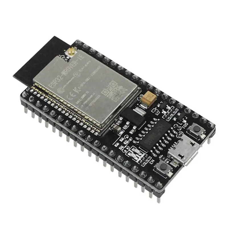 B24B 1 Piece ESP-WROVER-IE Wifi Development Board Wifi +Bluetooth-Compatible Serial Port Module Black