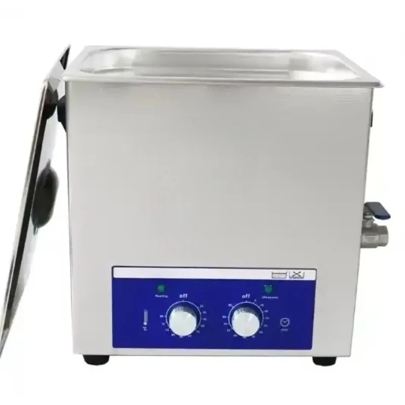 40KHZ High-frequency Cleaning 10L Large Capacity All-round Cleaning Ultrasonic Cleaning Machine Knob Operation Is Simple