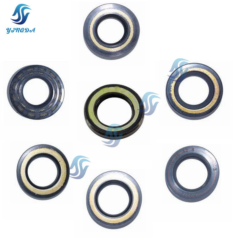 93102-23096，93102-25M11,93102-26M27,93101-25M35 Oil Seal for Yamaha Outboard Parts 20C 25 30A 30G Crankshaft/Water Pump/Blade