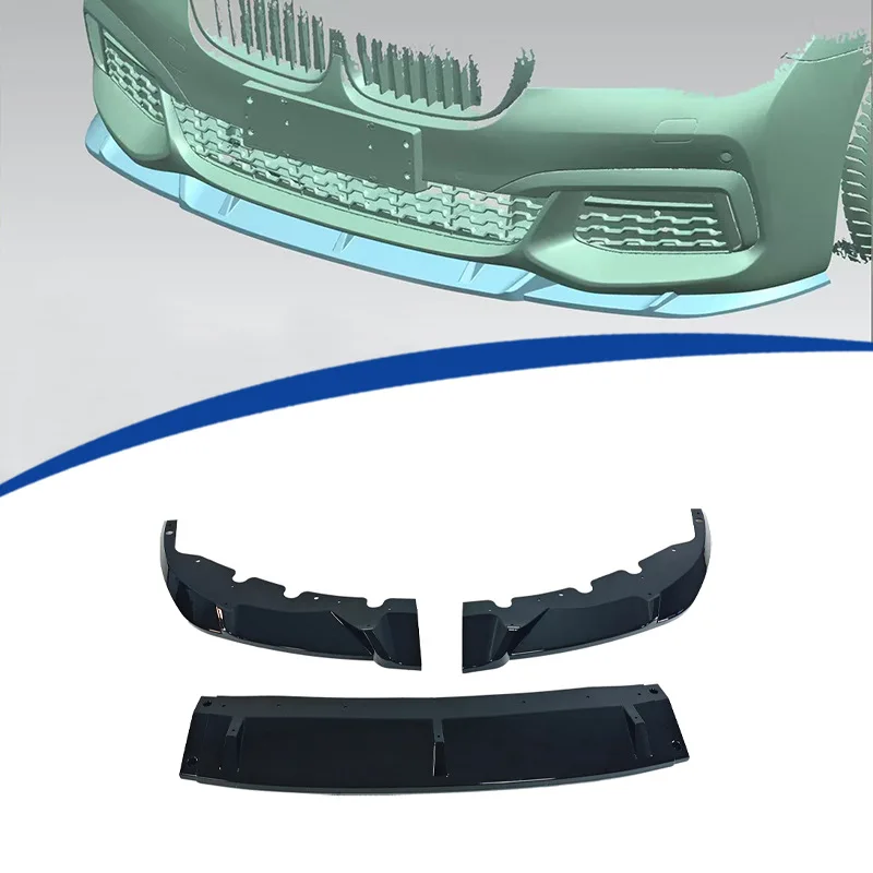 

Для BMW 7 серии G11 G12 M Performance Style, 3 предмета, передний спойлер, глянцевый черный ABS, бампер, сплиттер, дополнительный стиль