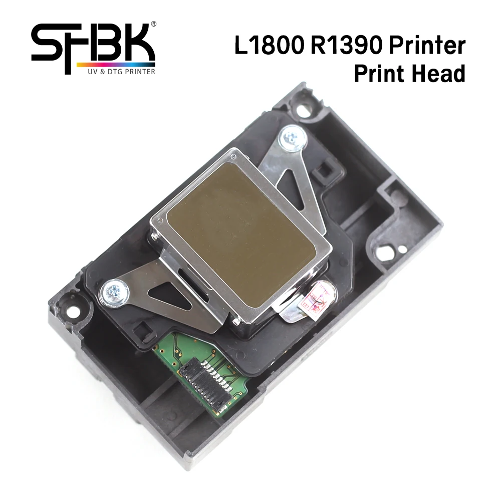For Epson R1390 UV DTF DTG Printer print head, Compatible with A3 L1800 DTF Printer printhead nozzle, Green motherboard head
