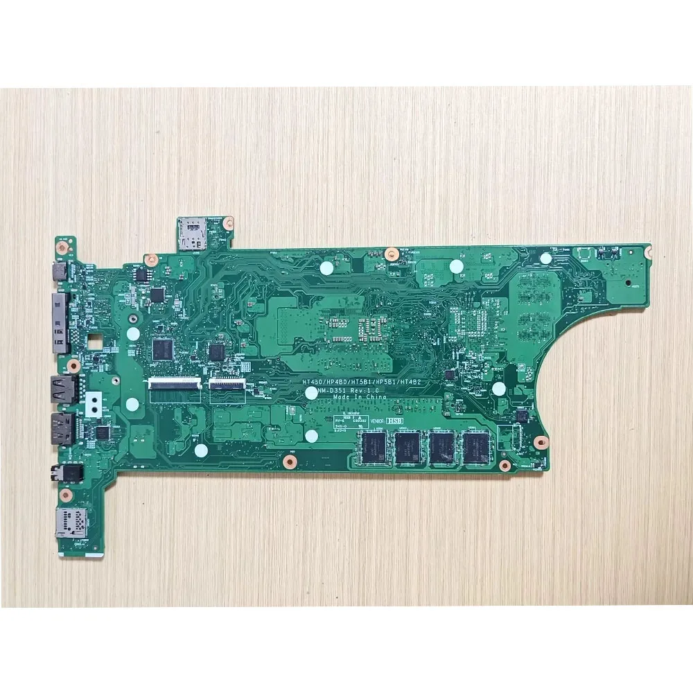 NM-D351 For Lenovo Thinkpad T15 Gen 2 T14 Gen 2 Laptop Motherboard With I7-1165G7 8G Notebook Mainboard Tested 100% Work
