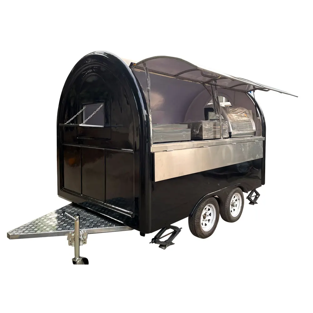 2023 Best Selling Outdoor Food Truck with Full Kitchen Concession Food Trailer Mobile Fast Food Trailer