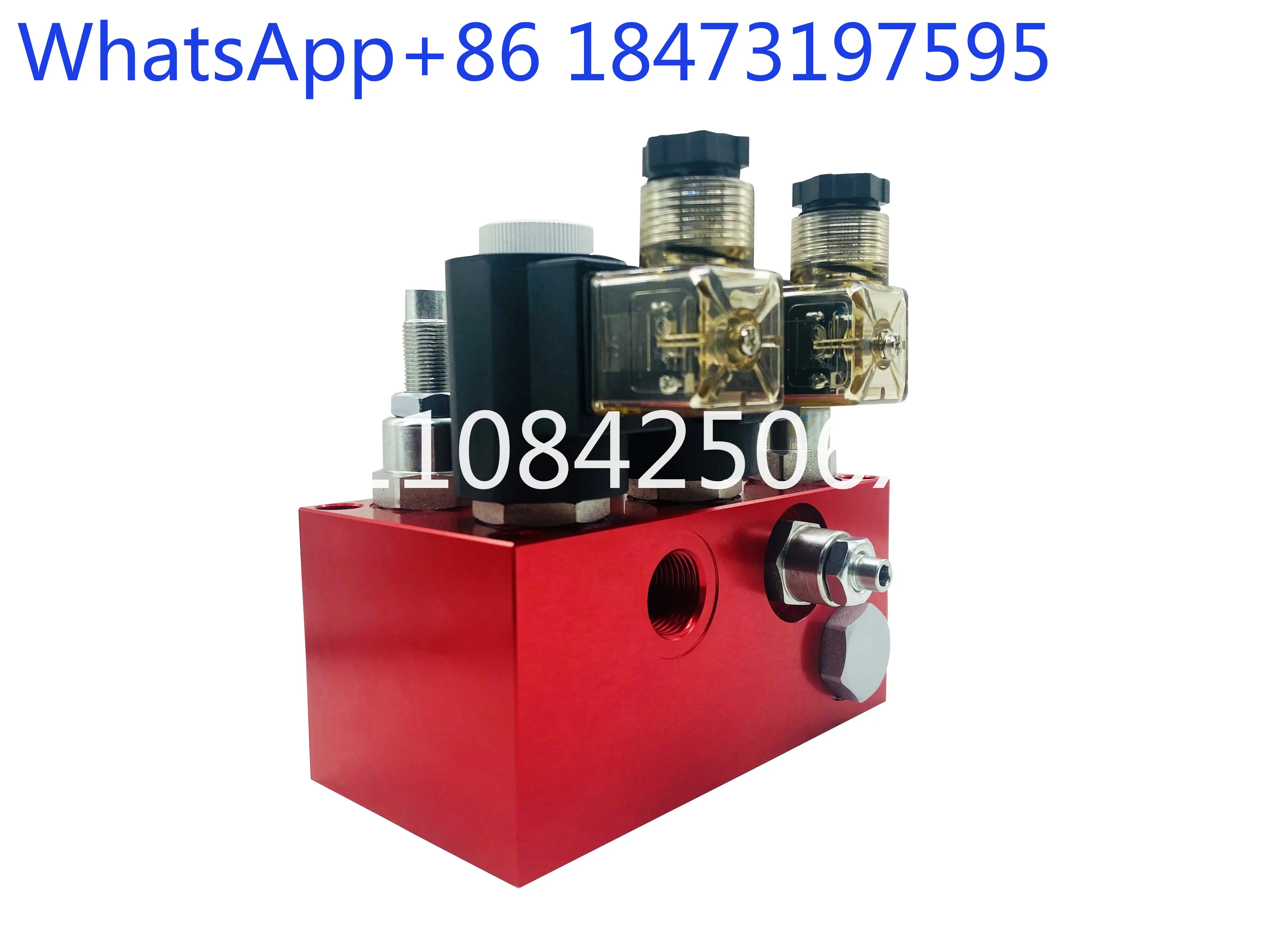 Solenoid Valve Hydraulic Valve Group NTC Dual-Speed ET04-02SV0810 Socket Inlet and Outlet Oil Port G1/2