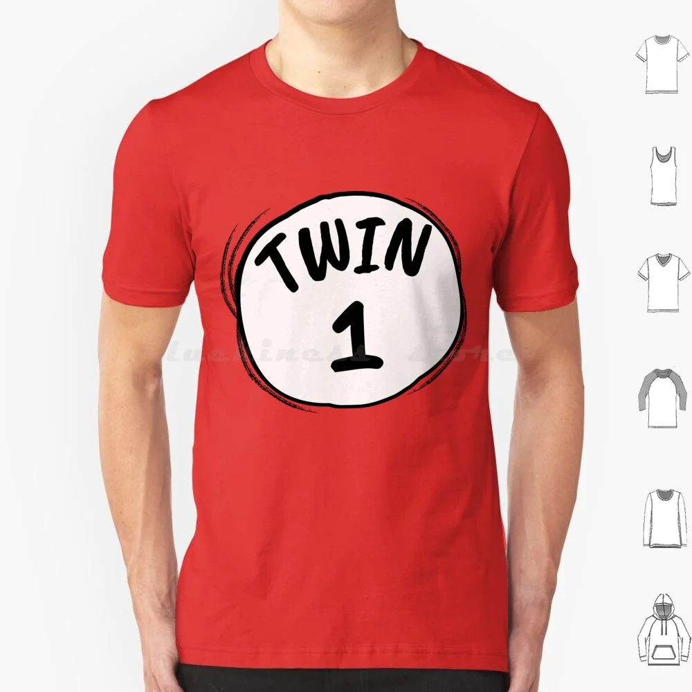 Twin 1 Popular Parody Wear For Twins Twin 1 And Twin 2 Available T Shirt Big Size 100% Cotton Twins Children Kids Cute Baby