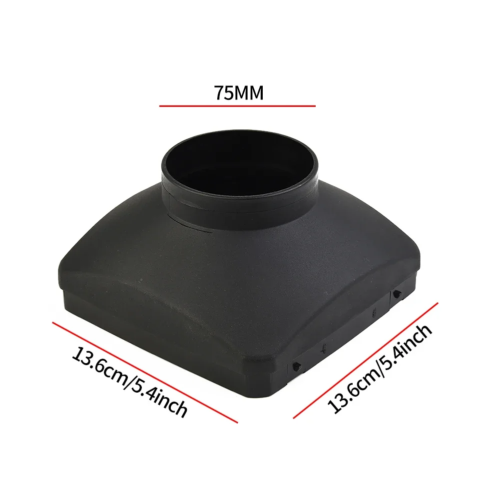 For Webasto 1 X75mm Air Diesel Parking Heater Single Hole Outlet Cover Black for And Another Heater Black Car Accessories