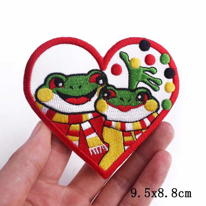 Oeteldonk Emblem Full Embrodery Patch Forg Carnival For Netherland Iron On Patches On Clothes Frog Patches For Clothing Applique