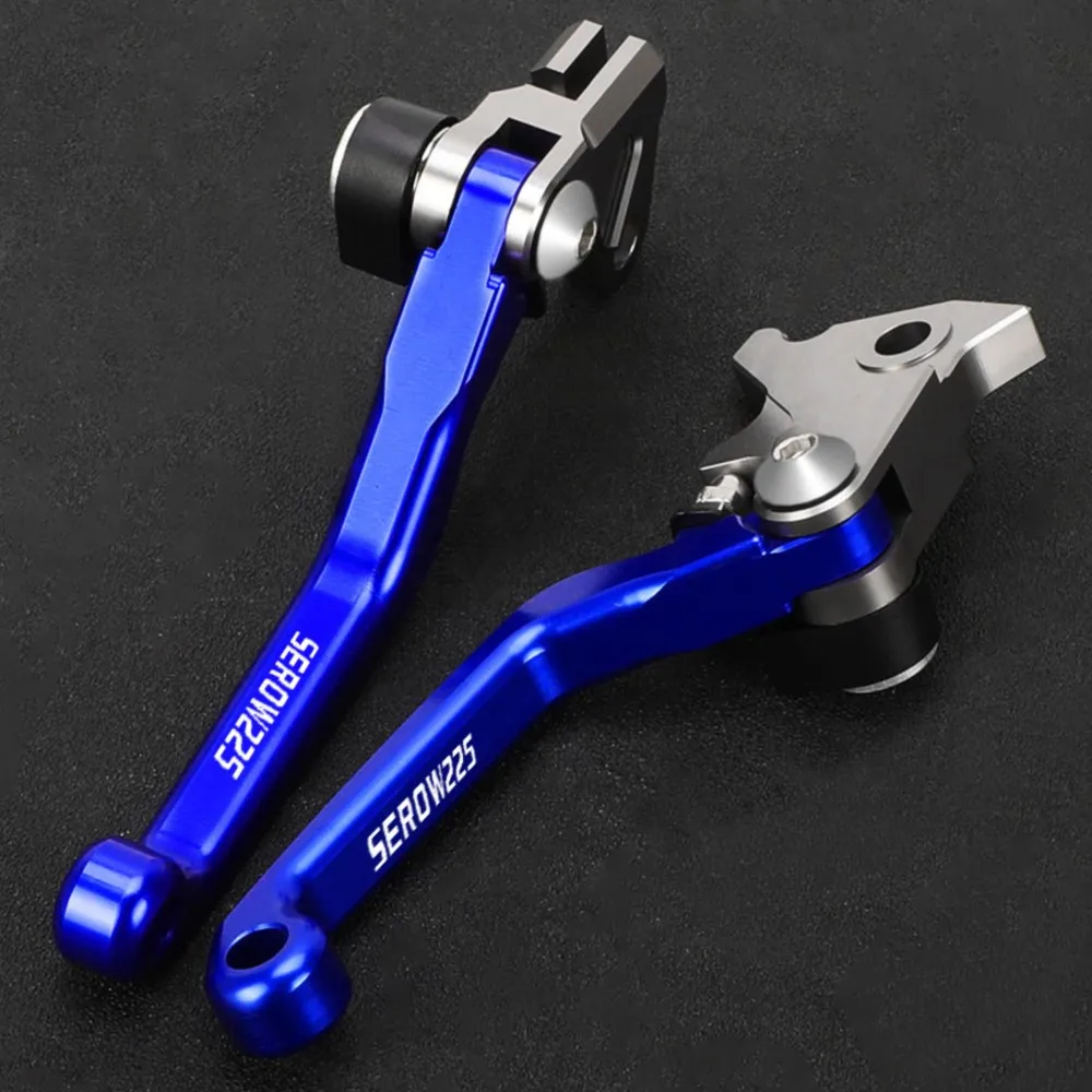 

SEROW 225 Motocross Dirt Bike Brakes FOR YAMAHA SEROW225 1986-2017 2018 2019 2020 2021 Pivot Foldable Handle Brake Clutch Levers