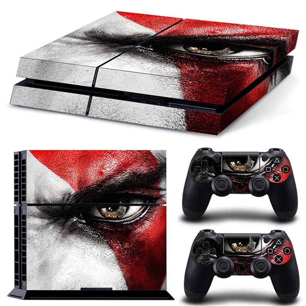 God of war Game Accessories For Ps4 Console Skin Sticker