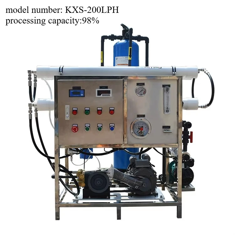 Sea Water Treatment Desalination Boat Desalting Ro Filter Purifier Purification Salt Filtration System Guangzhou Machine Plant