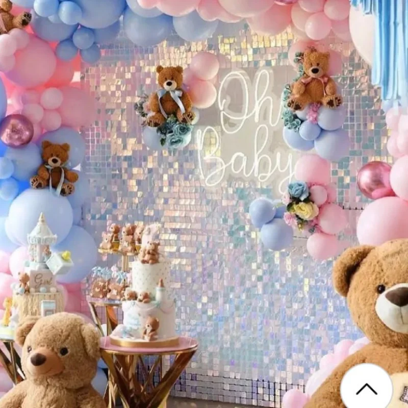 18 Adet Payet Panel Arka Plan  - Sequin Fabric Panel incelemesi ve fiyatı