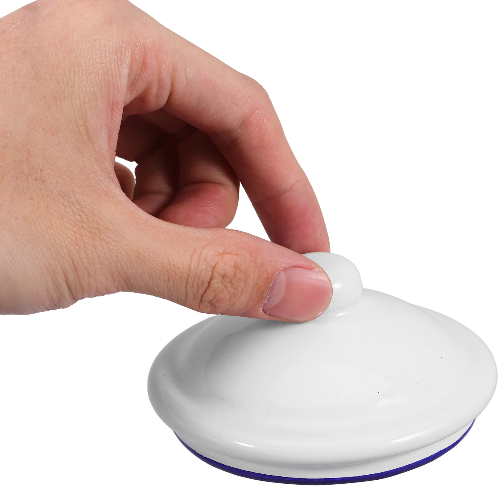 

4Pcs Enamel Cup Lids Stable Material Anti-Spill Easy Carry Aesthetic Enhancing for Multiple Cups Cup Lid Enamel Mug Cover