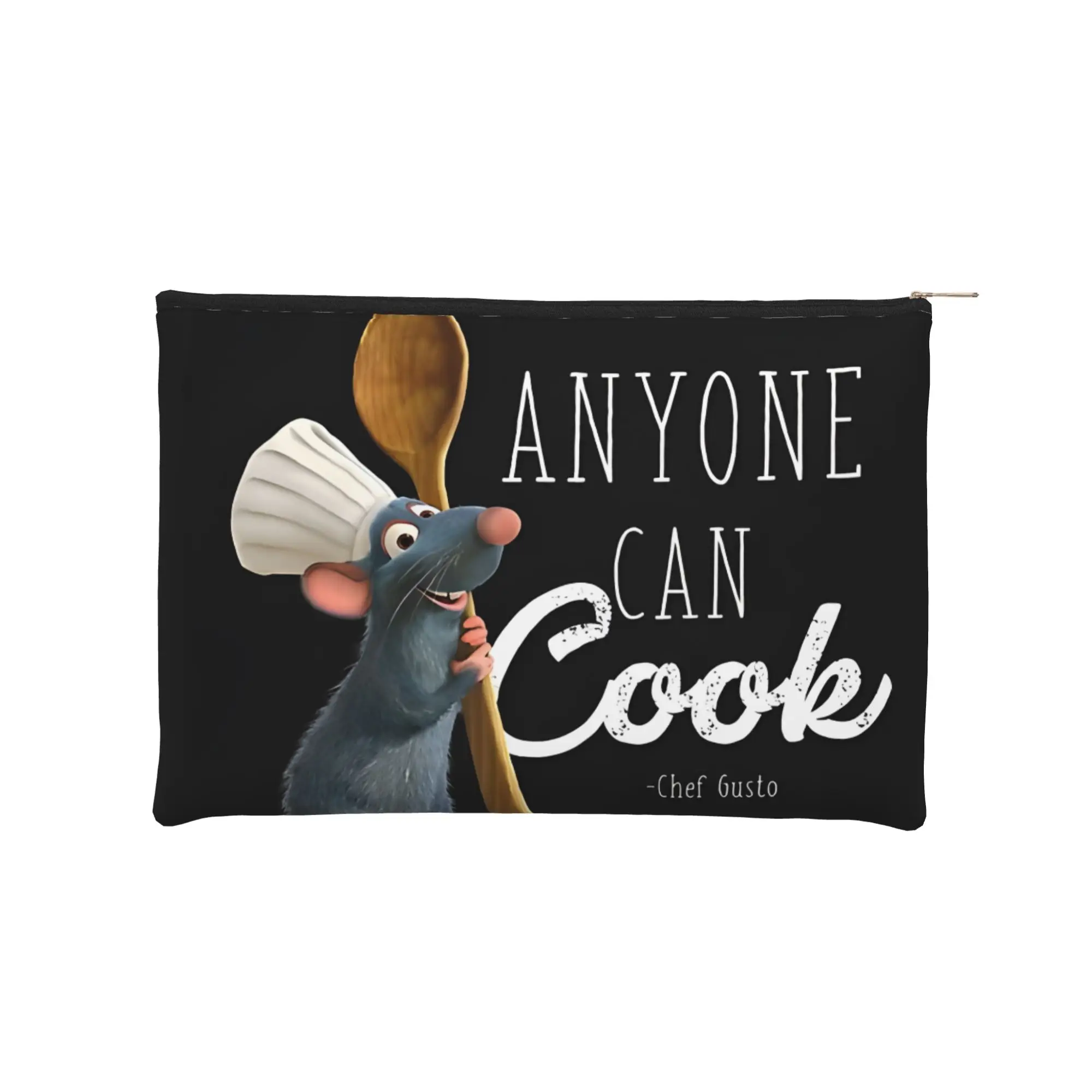 

Стильная косметичка-несессер «Рататуй Реми» (1 шт.) – универсальная сумка для хранения косметики и туалетных принадлежностей в стиле шеф-повара Реми из «Рататуя»