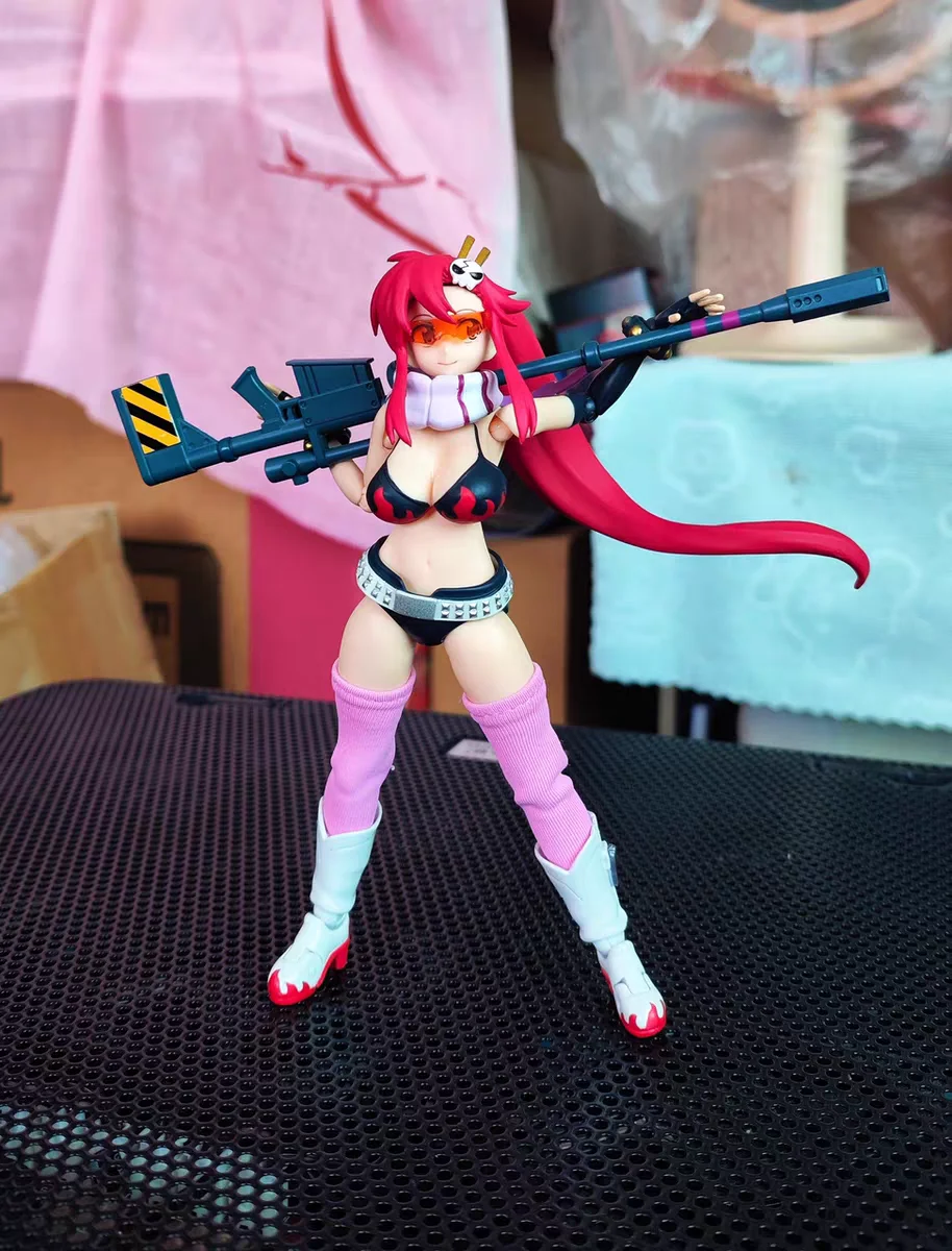 متوفر في المخزون الأصلي ANIPLEX BUZZ mod Tengen Toppa Gurren-Lagann أنيمي الشكل ليتنر يوكو الشكل جمع تمثال مكتب اللعب الهدايا