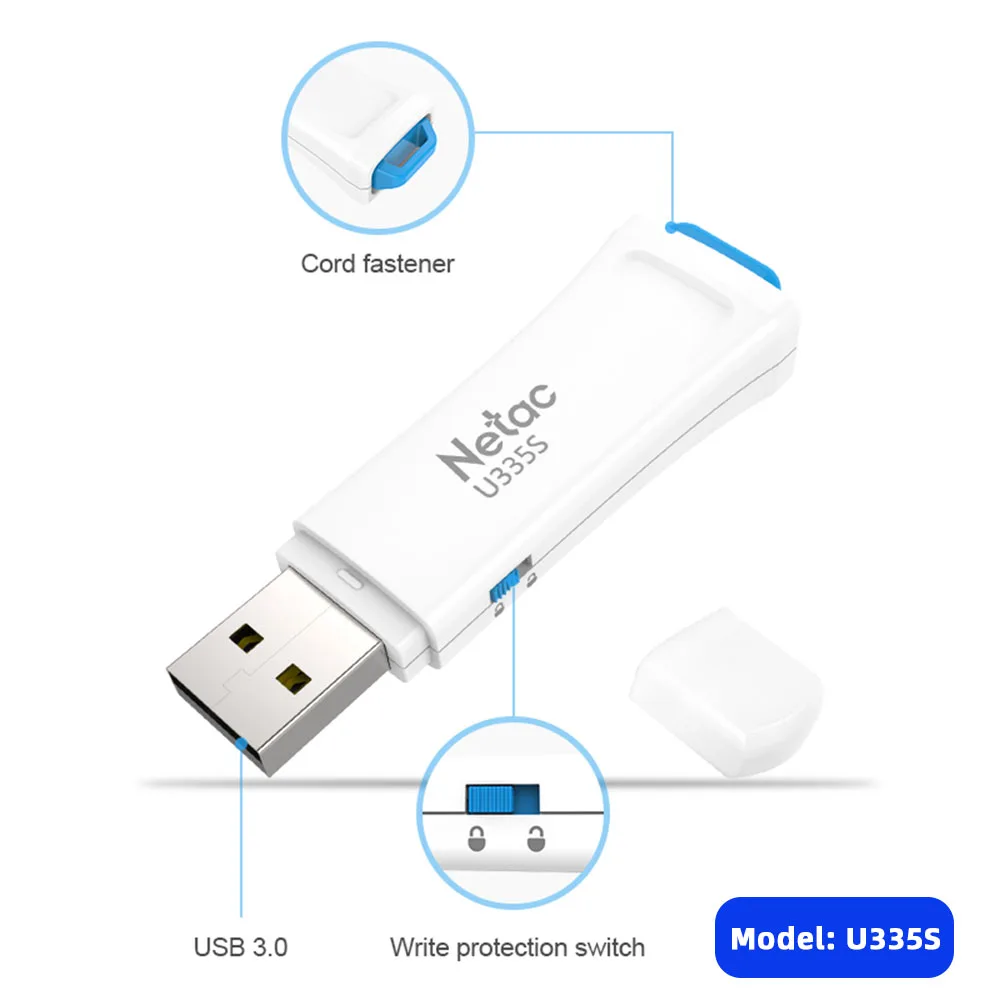 Netac USB Flash Drive 64GB 128gb 256gb Pendrive USB 3.0 Disk Key USB Stick Memory Disk Fast Free Shipping Wholesale