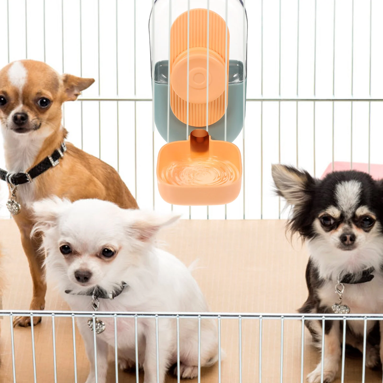 

Hanging Automatic Pet Feeder for Dogs Cats Rabbits Puppies Durable PP Safe Practical No Leakage Easy Installation Comfortable