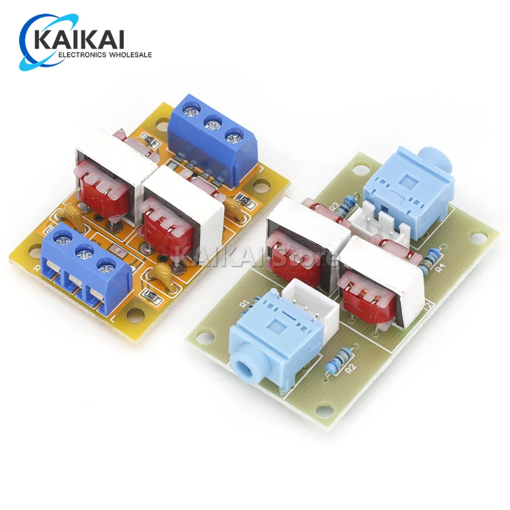 XH-M372 Stereo /Audio Isolator Vehicle Common Ground Suppression Interference Noise Isolation Module Transformer Coupler