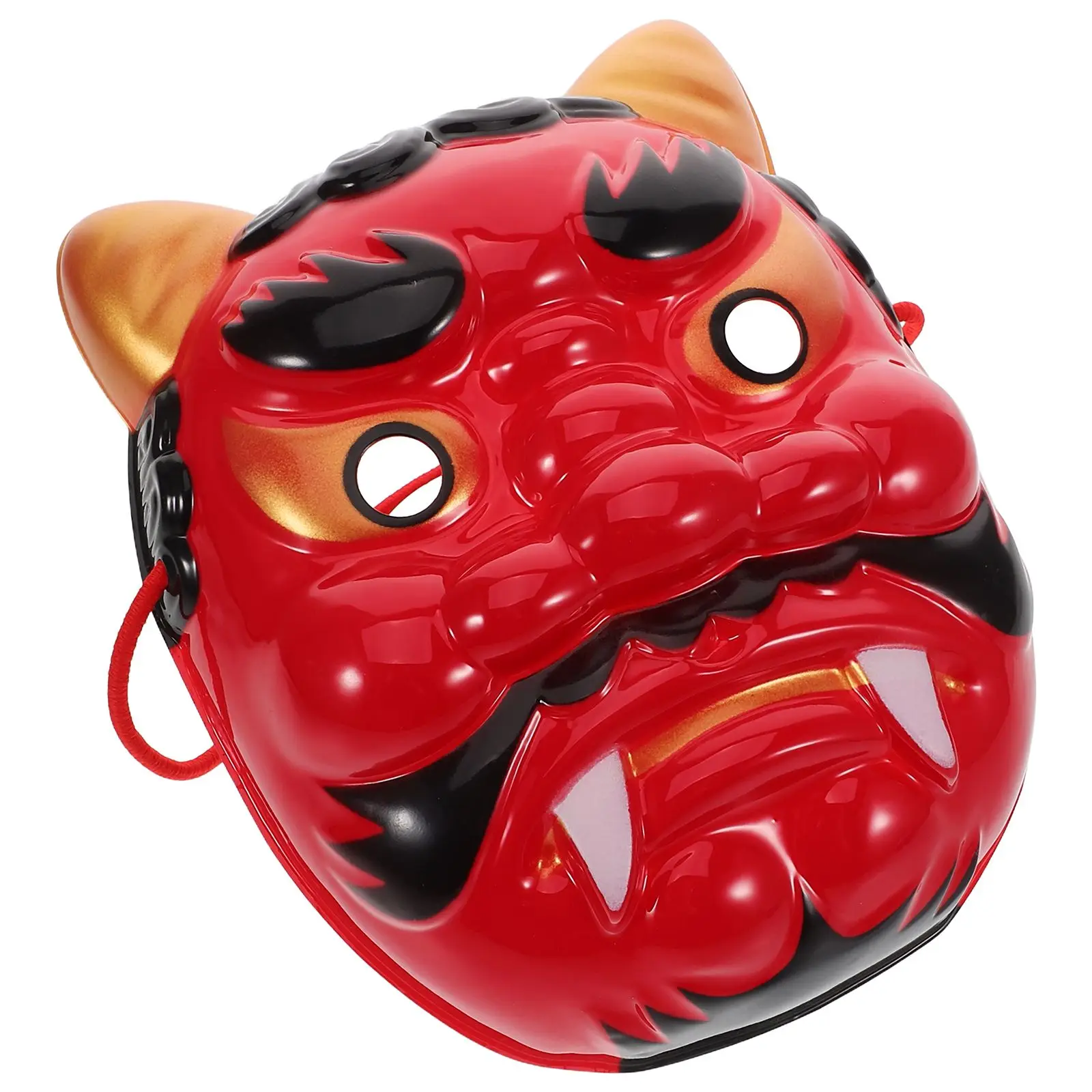 

Red Ghost Mask Cosplay Costume Props Realistic Design Stage Performance Halloween Party Accessories Comfortable Wear Fine