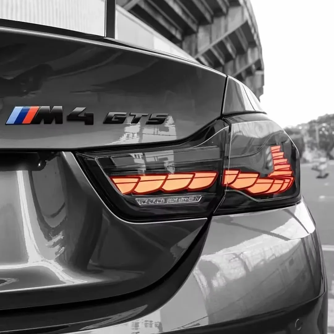 

Светодиодный задний фонарь для BMW F82 4 серии 2014-2019 M4, задний фонарь в стиле GTS, светодиодный задний фонарь F32 F33 F83 F36, DRL, указатель поворота.