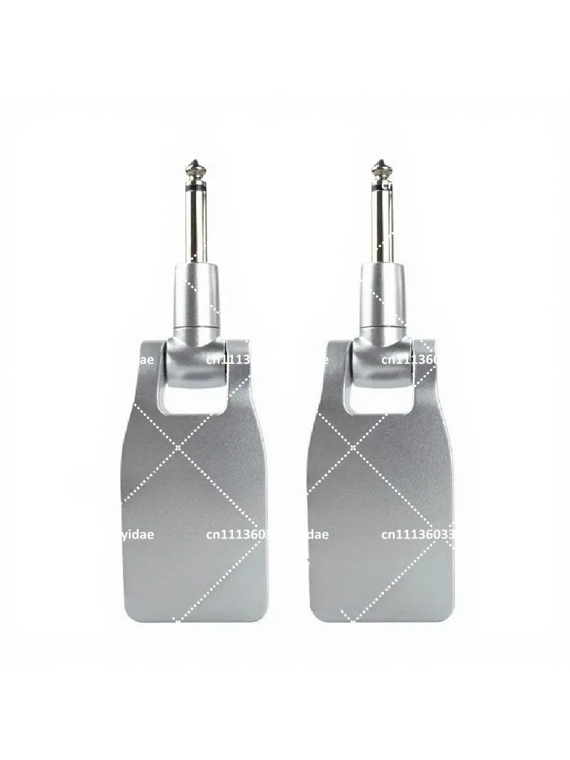 Wireless Guitar System 5.8G Rechargeable Transmitter Receiver 1100mAh Battery 2.4G
