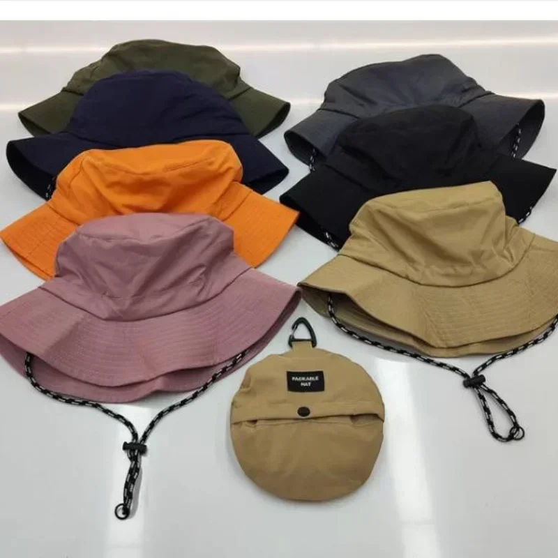 New Style Waterproof Fisherman Hat Women Summer Sun Anti-UV Protection Camping Hiking Caps Men's Panama Bucket Outdoor Hat