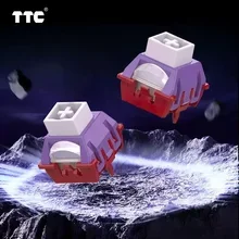 TTC KOM Full POM material Magnetic King Switch HE keyboard use wooting venom60he fast gaming response