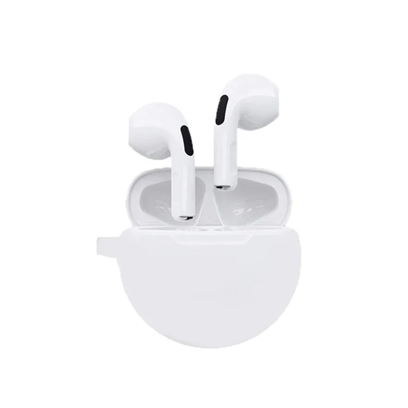 برو 6 علبة سماعات الموضة زهرة المفاتيح سيليكون واقية برو 6 حالة اكسسوارات لاسلكية صغيرة TWS غطاء سماعة