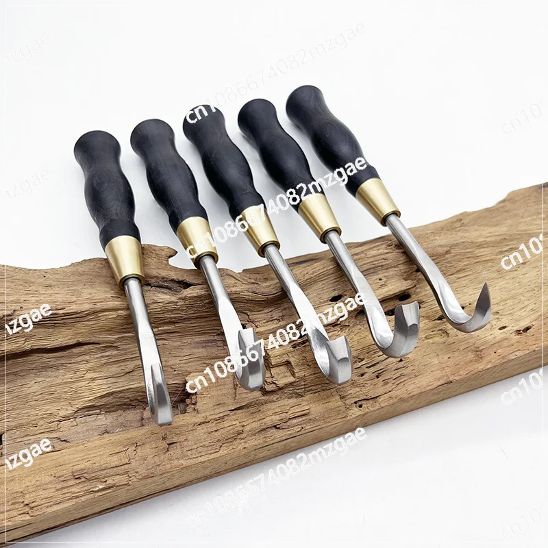 

Bonsai Brushed Knife Set, Dried Relic Production, Carving Modeling Hook Knife Drawing To Create Bonsai Tools