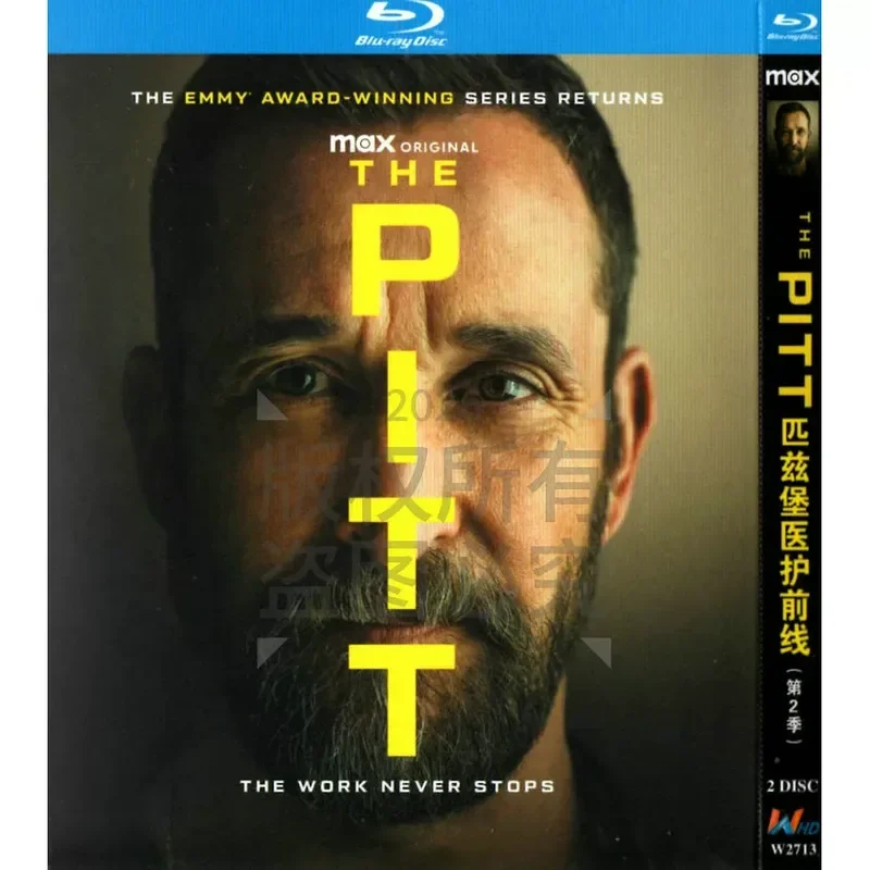 American Drama TV Series Pittsburgh Medical Front Season 1 and 2 High Definition BD Blu-ray 4 Disc Set
