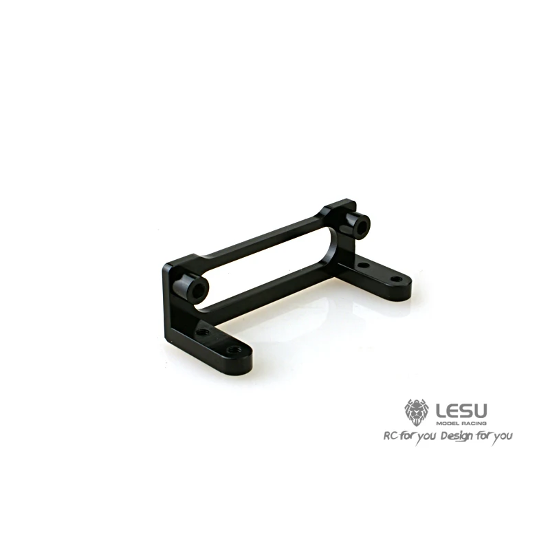 LESU Metalen Front Steering Differentieel Slot Servo Vaste Houder Mount voor 1/14 RC Tractor Truck Dumper Tamiyaya Model TH02504
