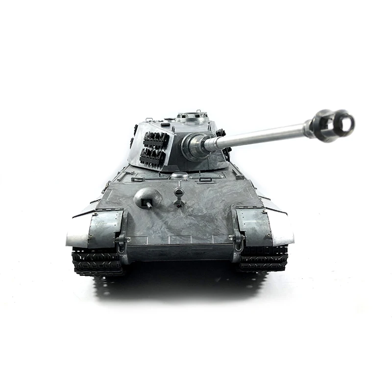 MATO 1/16 Scale RC Metal Tank German King Tiger Model BB Version KIT RTR RC Tank 1228 Tracks Wheels 2.4Ghz Toy for Adult TH16969