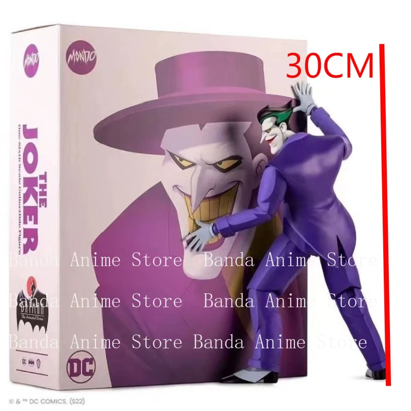 DC Mondo Joker 1/6 30CM Figurka Akcji Batman Animowana Figurka Articulowana - Skala 1:6 12-calowa Wersja Deluxe Kolekcjonerski Prezent Zabawka