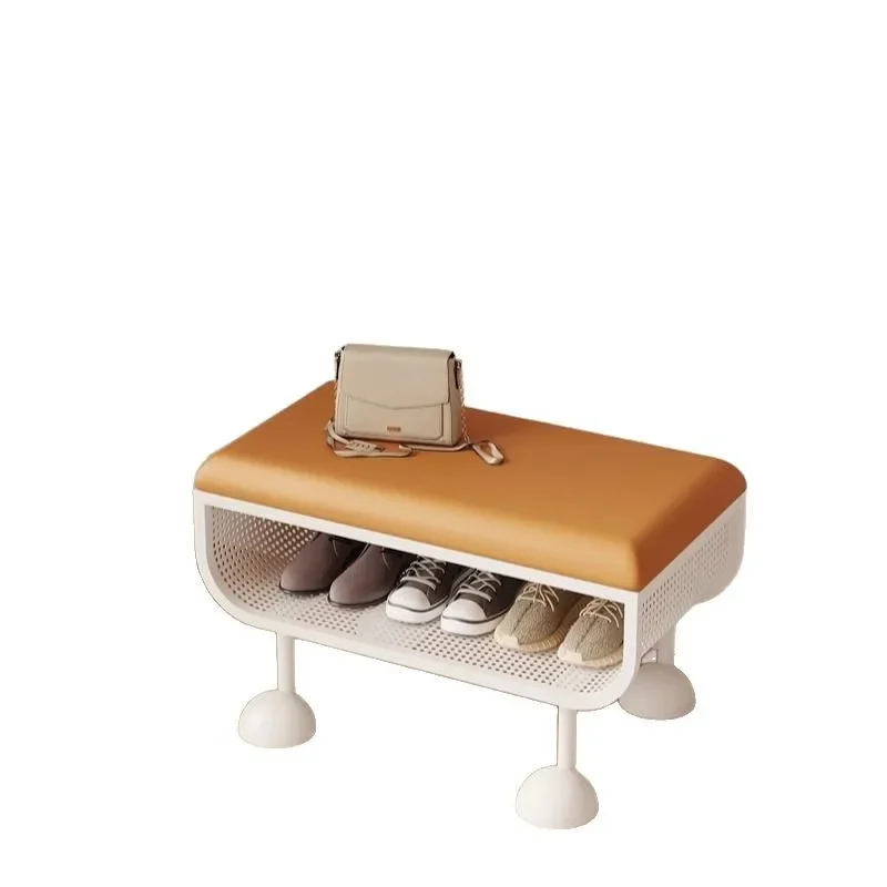 

Small shoe change stool at door of home, you can sit on entry shoe change stool at entrance of the cream